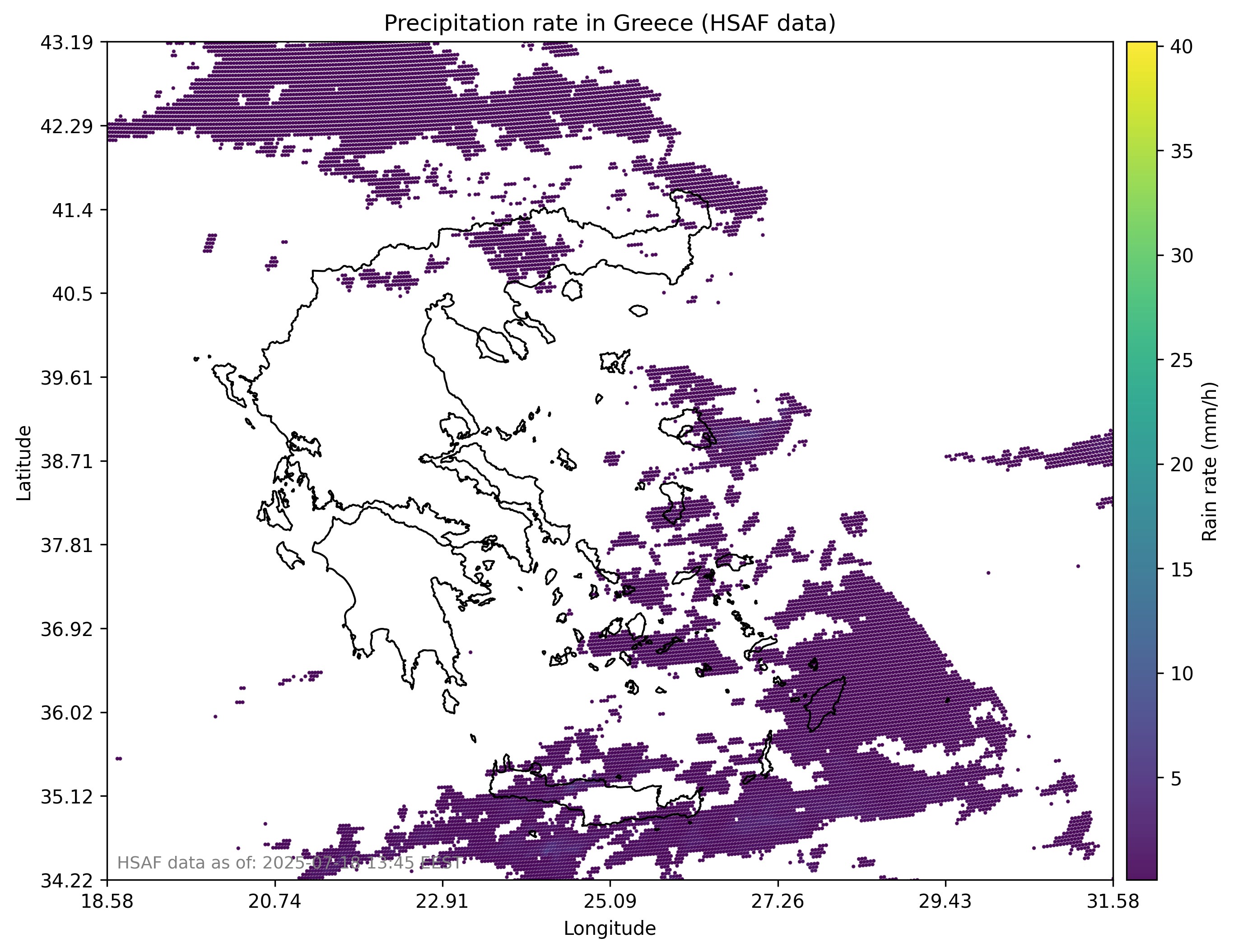 Meteoam Rain Map