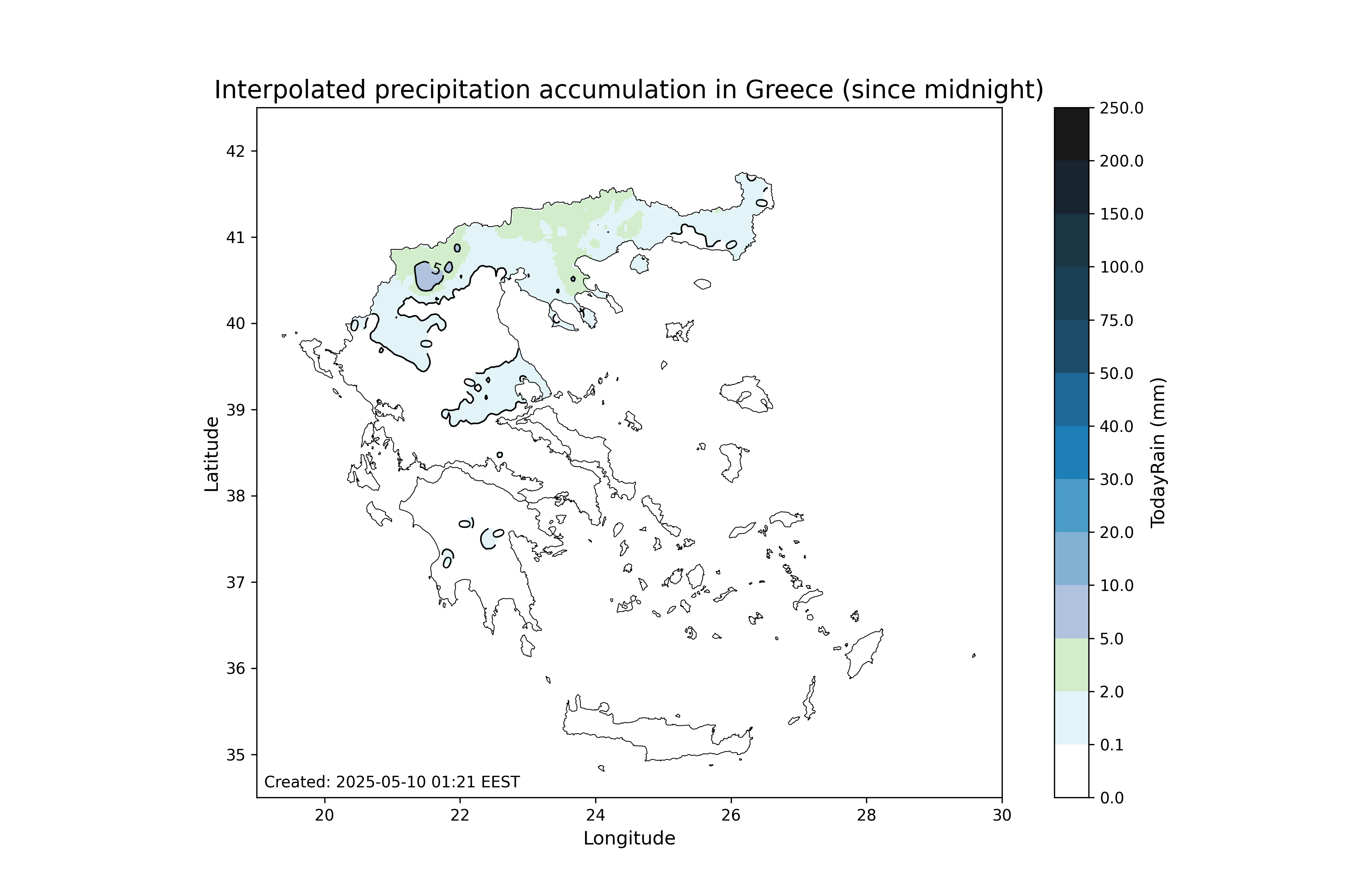 TodayRain Map