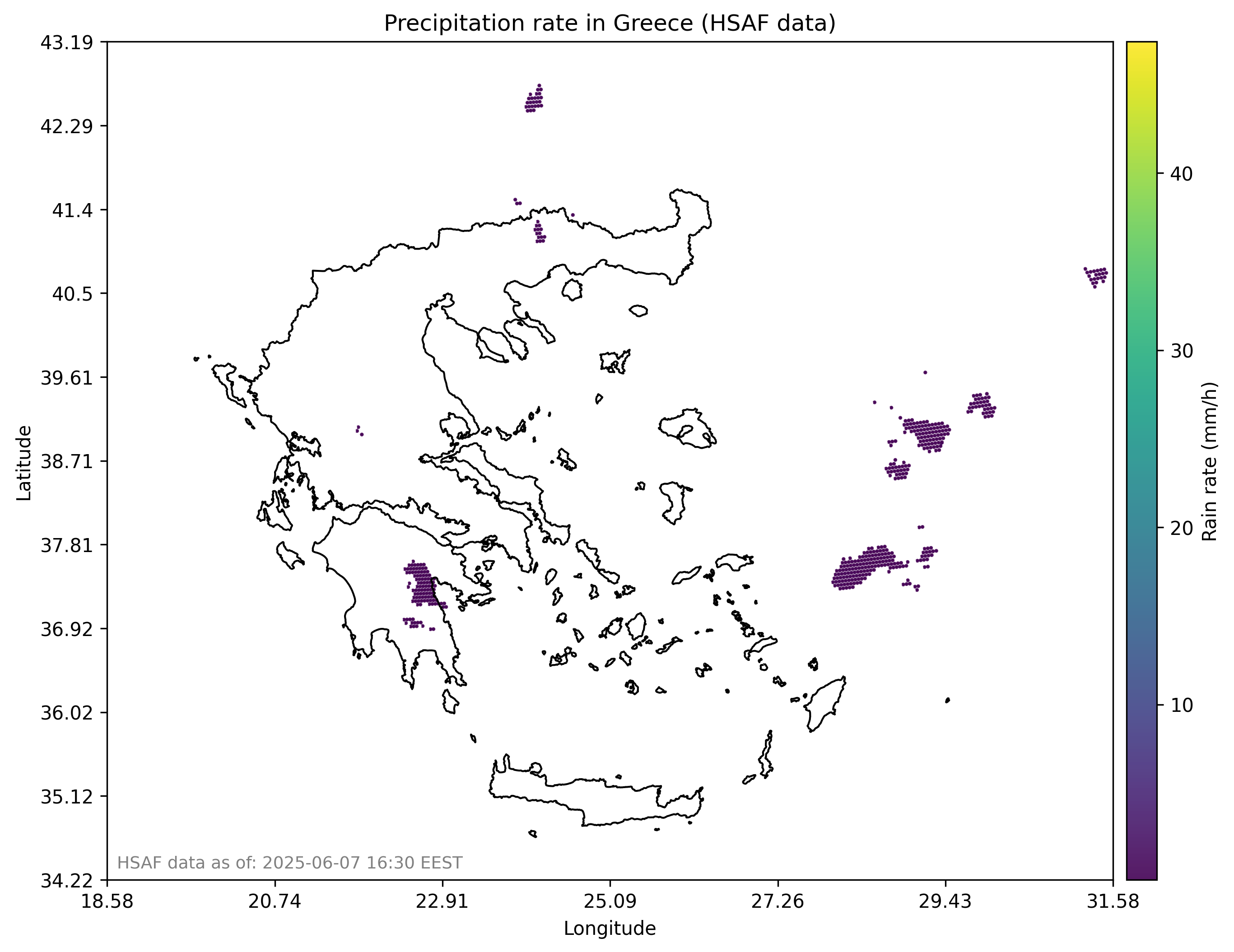 Meteoam Rain Map